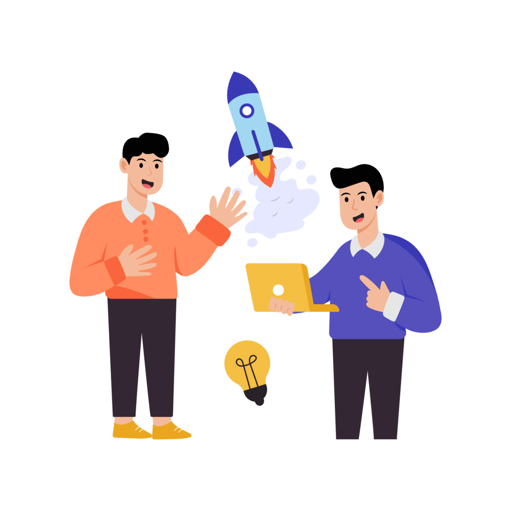 Teamwork illustration